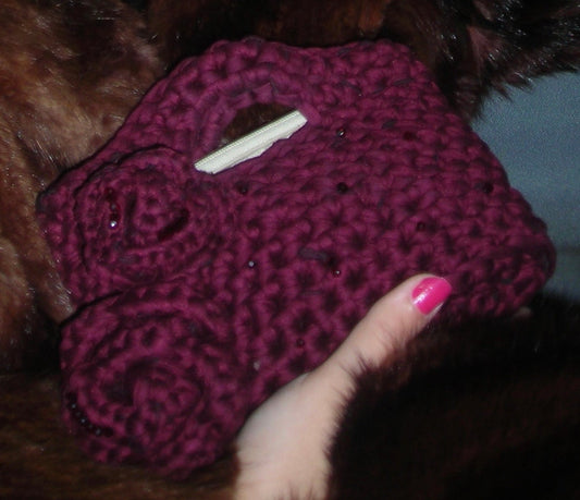 True love bag embroided