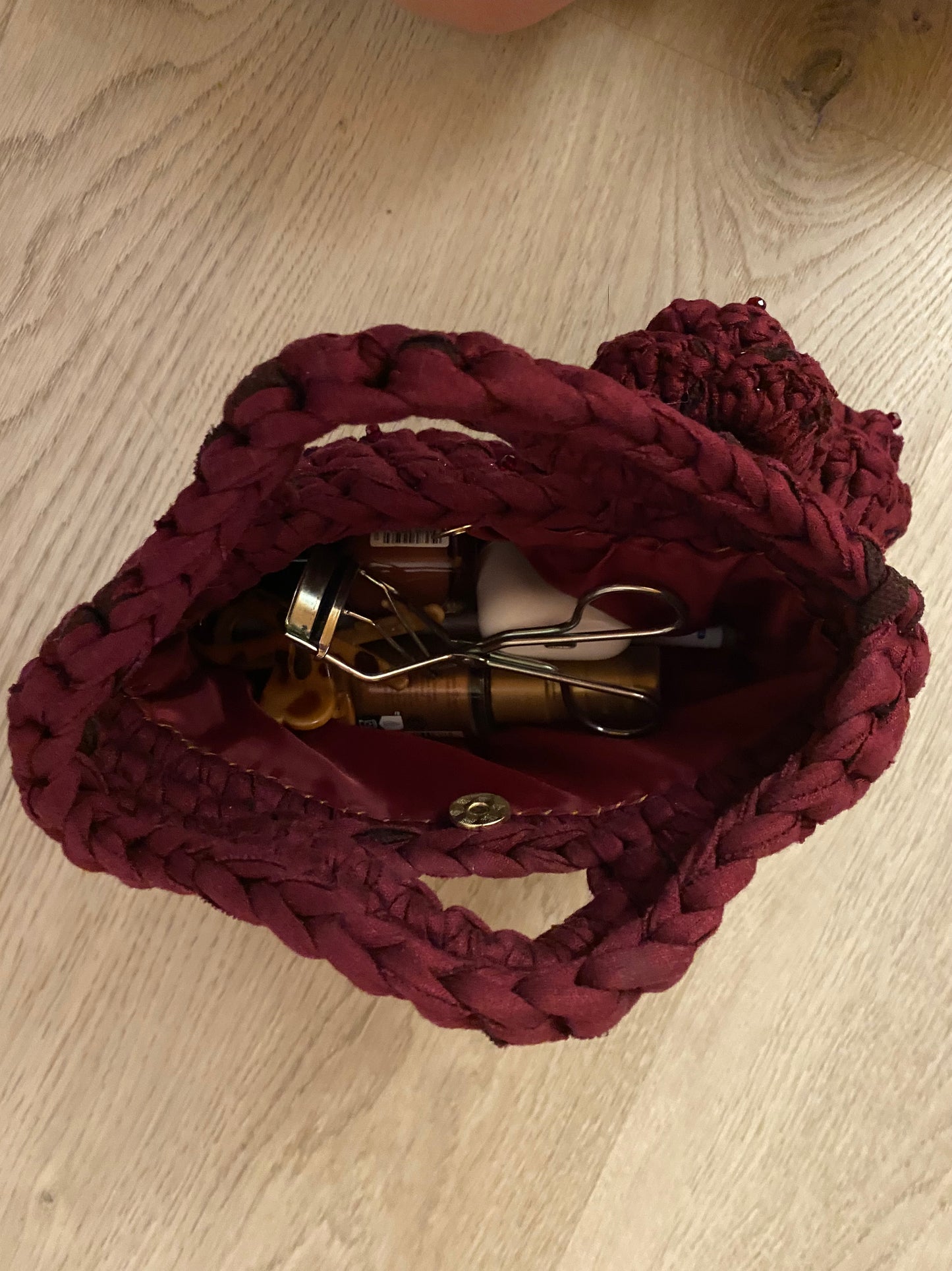 True love bag embroided