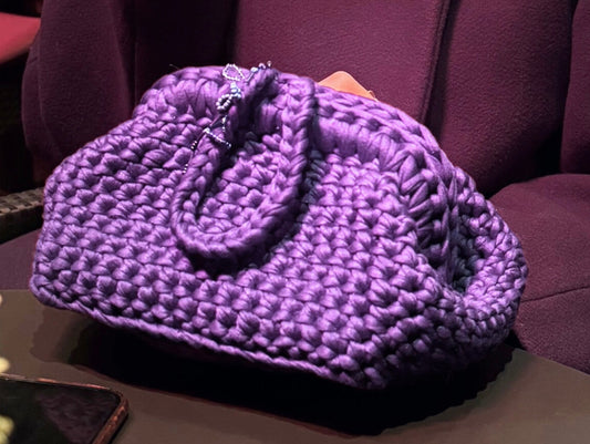 Deep ocean bag embroided